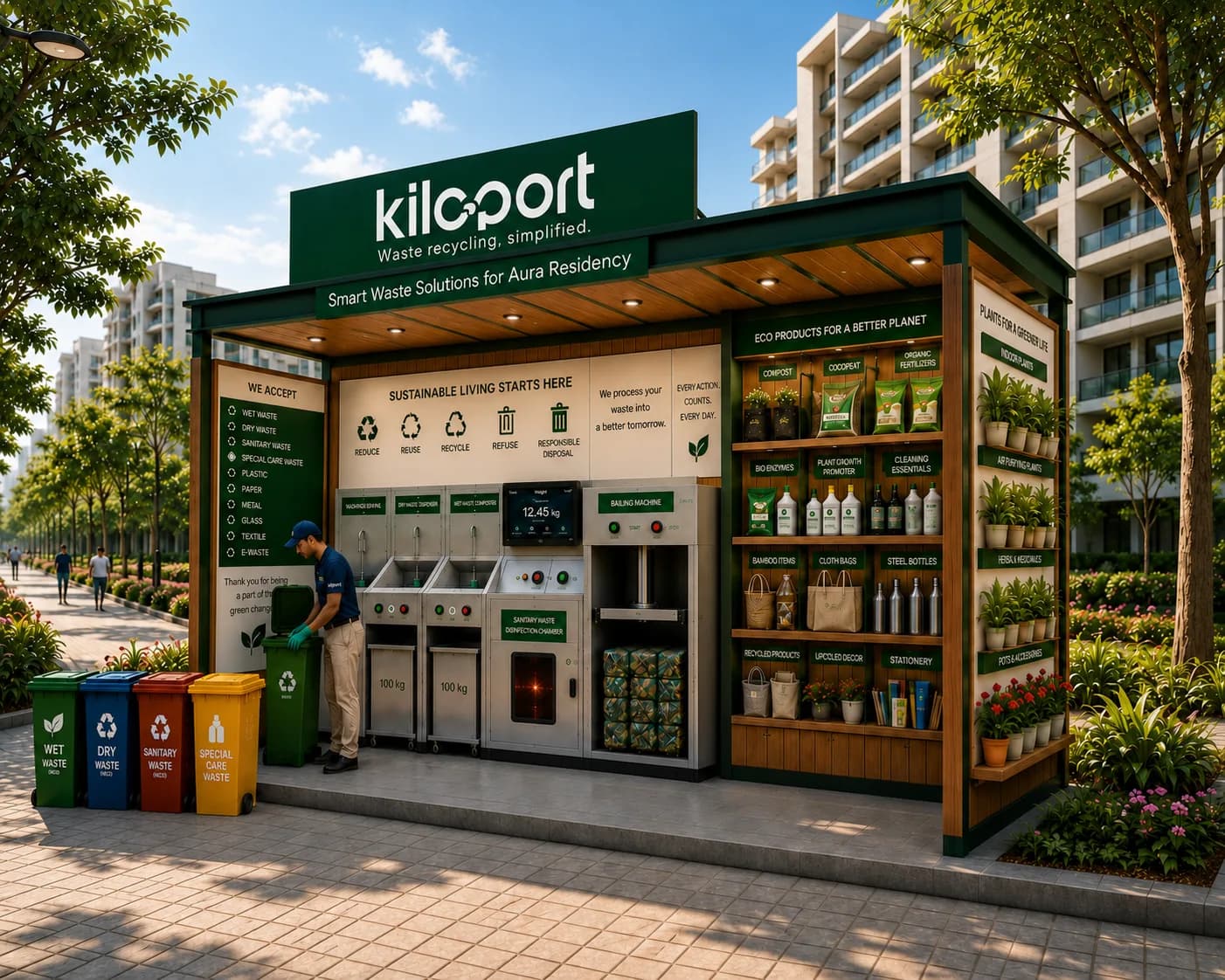 Premium eco-friendly products made from recycled materials