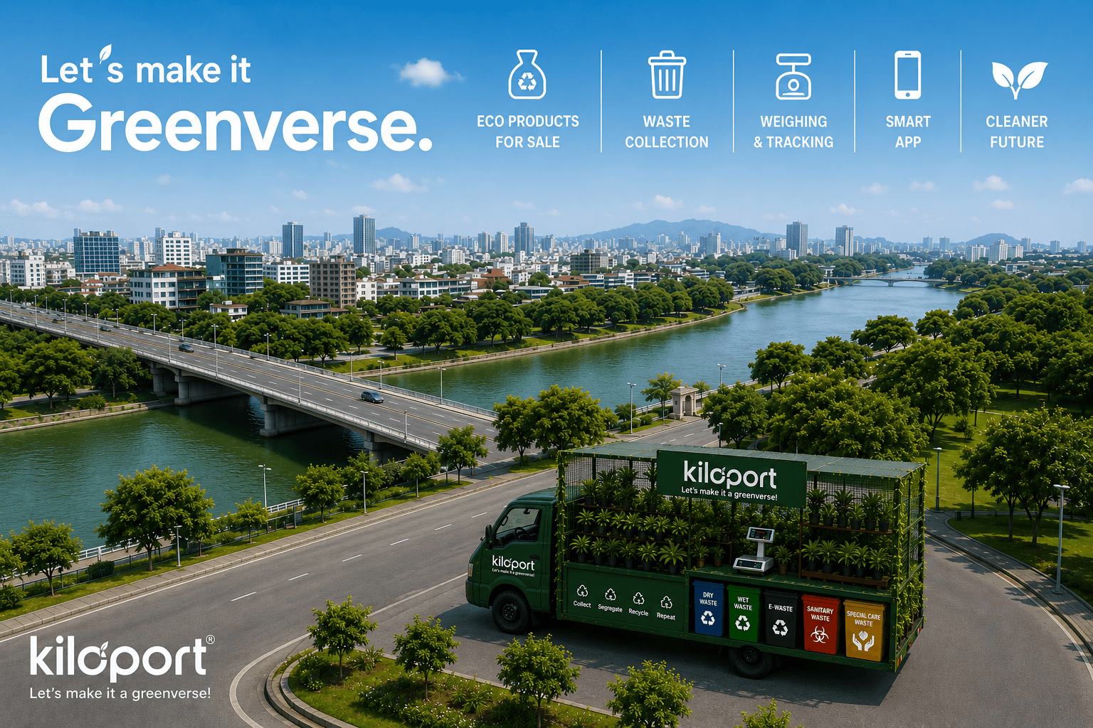 Kiloport GreenSmart vehicle operating model